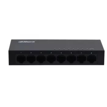 Dahua Technology SG1008-EUR network switch Unmanaged L2 Gigabit Ethernet (10/100/1000) Black