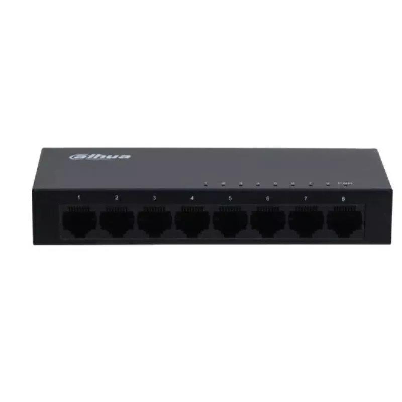 Dahua Technology SG1008-EUR network switch Unmanaged L2 Gigabit Ethernet (10/100/1000) Black