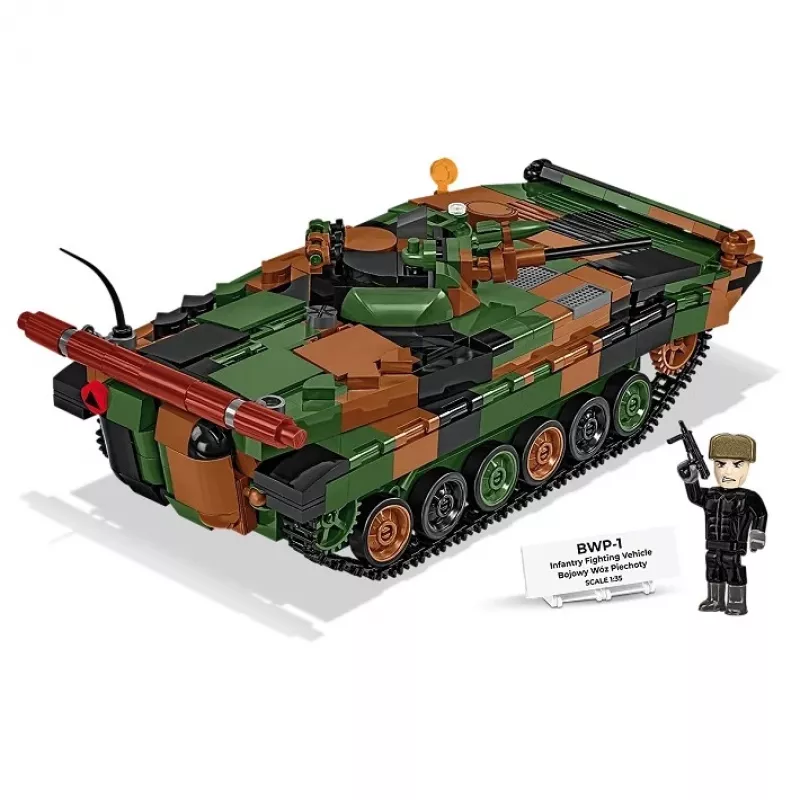 Block set Cobi Armed Forces BWP-1 2630 — Polish/Ukrainian amphibious infantry fighting vehicle model set