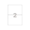 Avery 3655 self-adhesive label Rectangle Permanent White 200 pc(s)