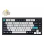 Mechanical Keyboard Keychron Q1 Max 75% with Banana Switches, Carbon Black