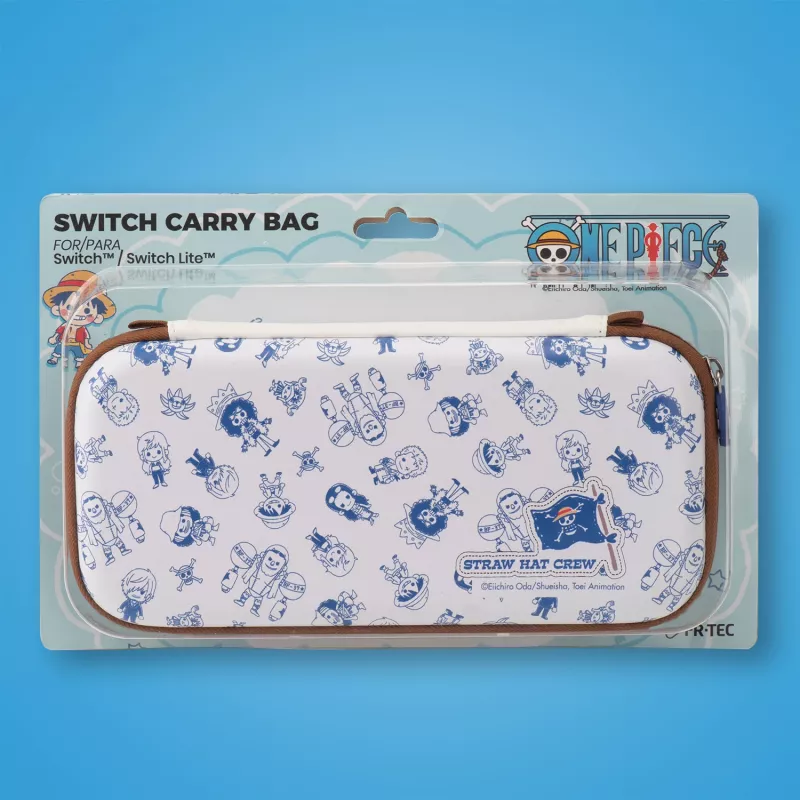 Carrying case FR-TEC One Piece Bag Chibi Nintendo Switch Blue Brown White