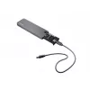 SSD enclosure NATEC Rhino M.2 NVMe Black 2 TB USB Type-C, M.2 NVMe, USB 3.1 Gen 2, supports 30 mm