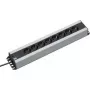 Power Extension Bachmann 300.002 2m 12 AC Outlets Black Grey