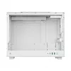 Computer case DeepCool CH160 PLUS WH Small Form Factor white, microATX, tempered glass, USB-C