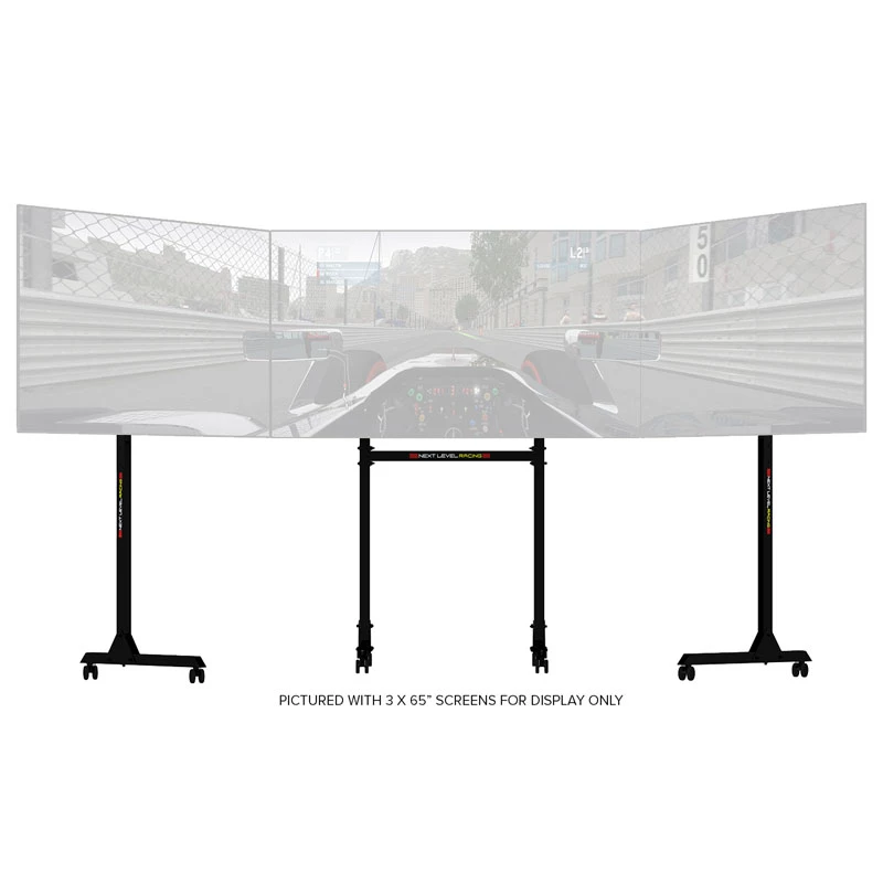 Floor stand monitor mount Next Level Racing NLR-A010 for 3 screens 32–65 inch up to 70 kg
