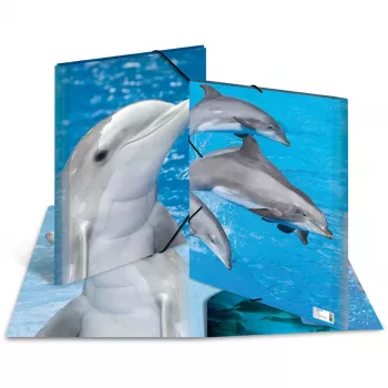 Folder Polypropylene (PP) HERMA 7146 A3 Blue Grey