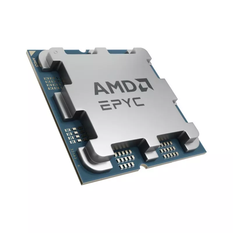 Server CPU AMD EPYC 4545P — 16 cores, 3 GHz, 64 MB L3, Socket AM5, Tray