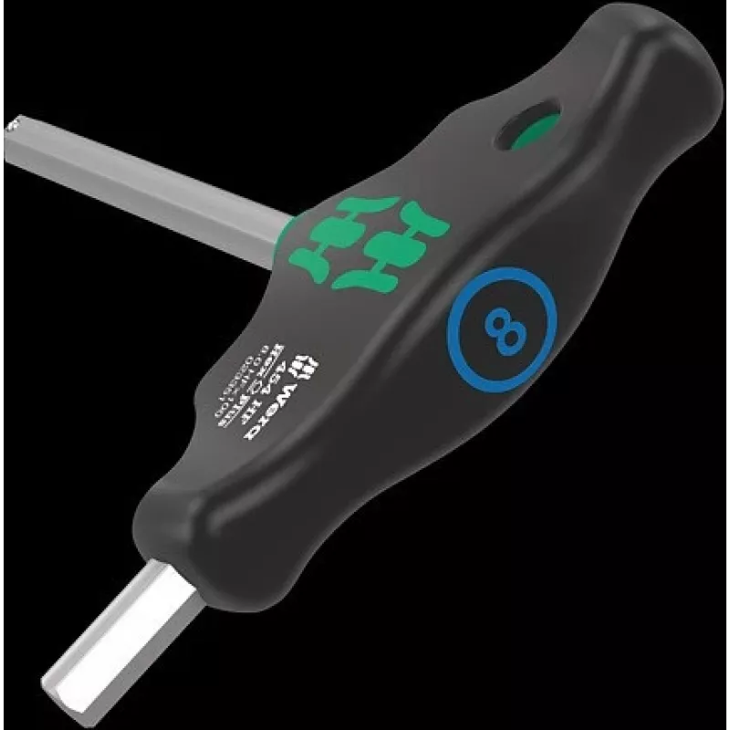 Wera Bicycle Set 6 T-Handle Key Set, 10 Pieces, in Storage Box (05004174001)