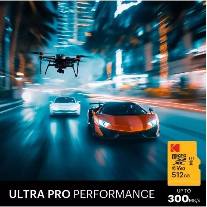 Flash memory Kodak 256GB UHS-II U3 A1 V60 Ultra Pro EKMSDM256GUHS2V1K