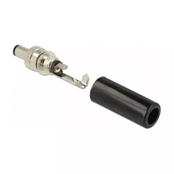 DeLOCK 89915 Wire Connector DC Black Nickel 1.06 cm Outer Diameter