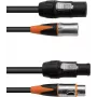 EUROLITE DT-2 DMX IP T-Con 3m DMX cable, 3-pin XLR, weather-resistant