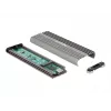 SSD enclosure DeLOCK 42001 Silver M.2