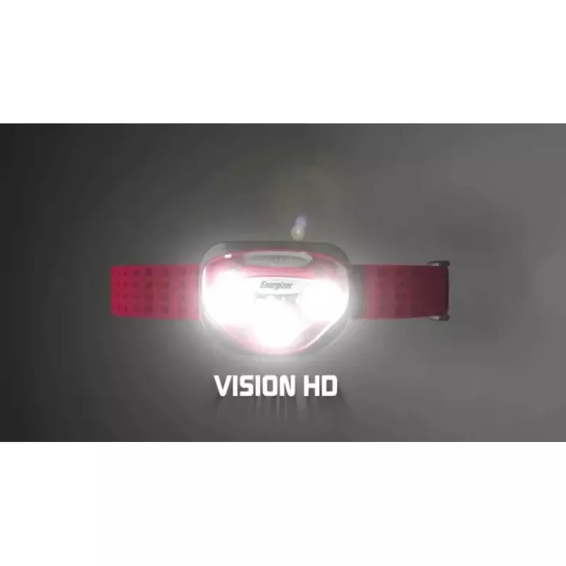 ENERGIZER FLASHLIGHT HEADLIGHT VISION HD HEADLAMP HEADLIGHT 3AAA 300 LUMENS