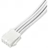 Power supply extension cable SILVERSTONE EPS 12V 8‑pin (30 cm) white SST-PP07E-EPS8W-V2