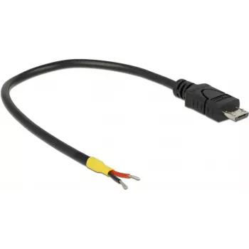 USB Cable DeLOCK 0.15m Micro-USB B Black
