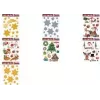 5x Sticker Sterne Silver (15110)