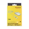 Mouse DeLOCK 12532 Office Ambidextrous USB Type-A Optical 3200 DPI