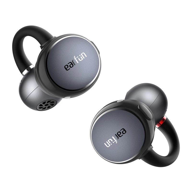 Wireless on-ear headphones Earfun Clip (black) model CW100G