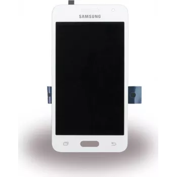 Display glass and touch unit white Sam G355H Galaxy Core 2 (GH97-16070A)