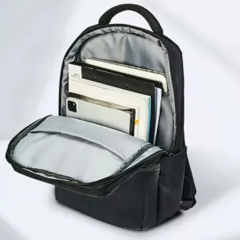 Backpack Vention KRPB0 black 18L polyester water-resistant for 15.6 inch laptops