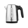 Electric kettle Adler AD 1273 1 L 1200 W Black Hazelnut Stainless steel