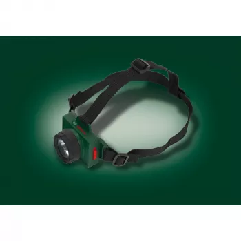 Theo Klein Children's Bosch Head Lamp with Real Light Function, Adjustable Band