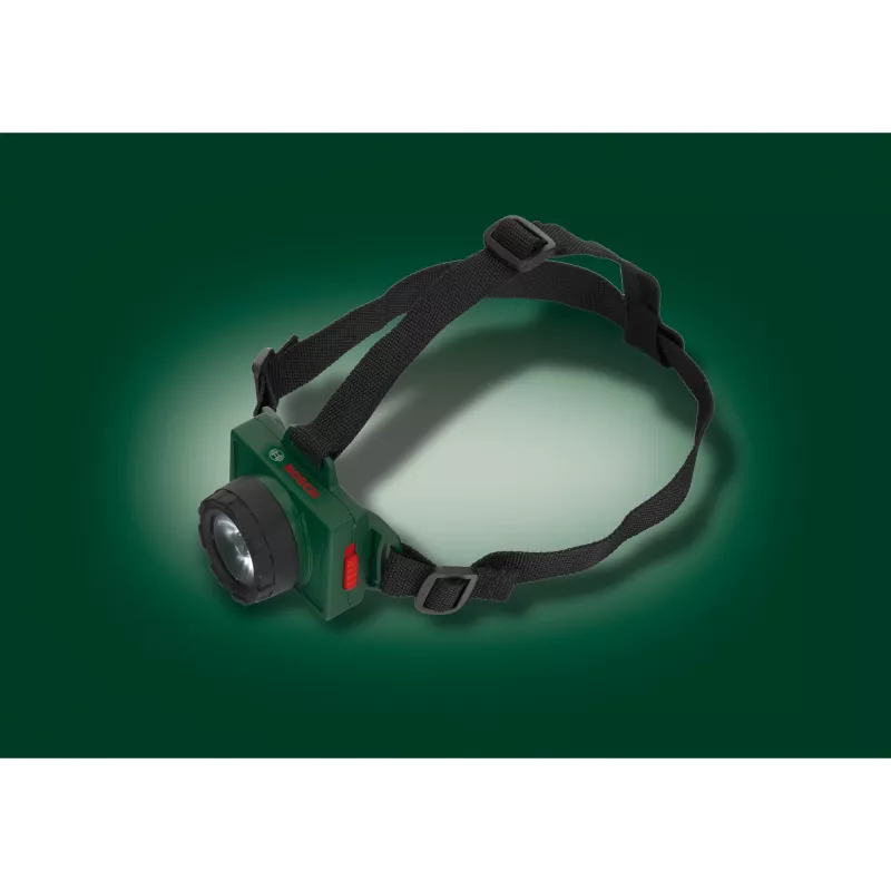 Theo Klein Children's Bosch Head Lamp with Real Light Function, Adjustable Band