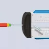 stripping tool 12 85 110 SB for Fibre Optic, stripping/sheath stripping tool (Blue/White)