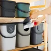 Rotho Albula 25 L Waste Sorting Container, Dark Green