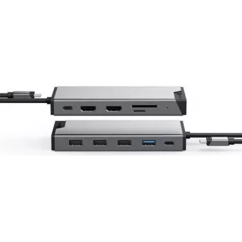 ALOGIC DV3 Wired USB 3.2 Gen 1 (3.1 Gen 1) Type-C Silver (DUCDDV3)