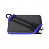 External Hard Drive Silicon Power A62S 2TB, USB Type-A 3.2 Gen 1, Blue/Black