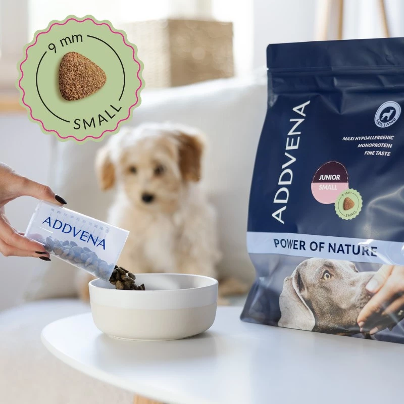 ADDVENA Power of Nature Junior Small Lamb - dry dog food - 2,5kg