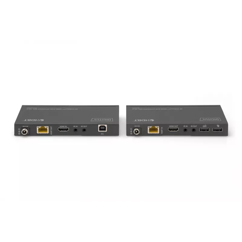 KVM Extender Set Digitus 4K HDBaseT HDMI 70 m Wired