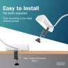 Power strip DIGITUS 3-way with 2×USB-A and 1×USB-C, 3 AC outlets Type E/F, 1.5 m cable, white
