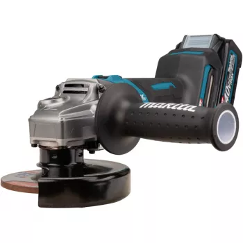 Cordless Angle Grinder GA008GM201 XGT, 40Volt (Blue/black, 2x Li-Ion XGT Battery 4,0Ah, MAKPAC size 4)