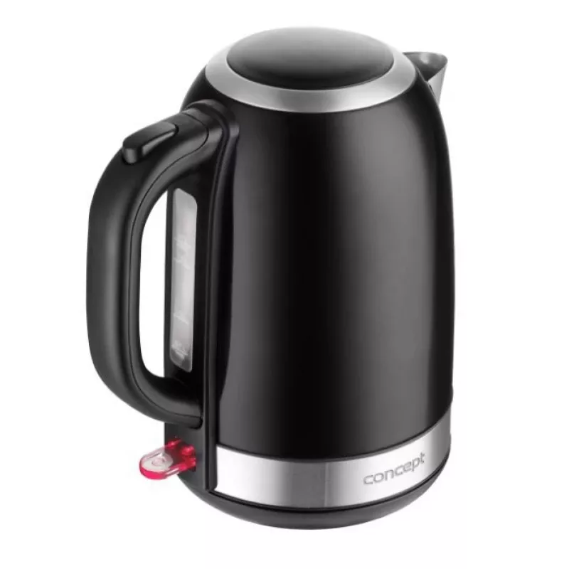 Electric kettle Concept Solution RK3245 — 1.7 L, 2200 W, stainless steel, black