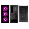 Kolink Observatory HF Glass ARGB Midi-Tower - black