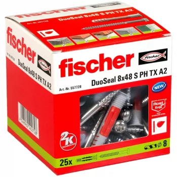 Expansion anchor Fischer DuoSeal 8 x 48 S PH TX A2
