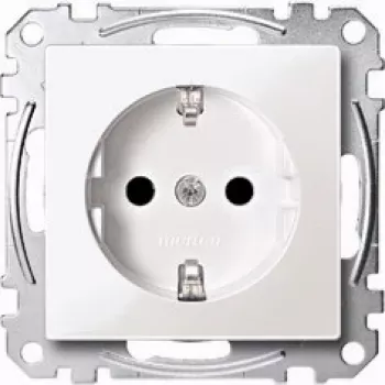 Socket-outlet Merten MEG2300-0319 CEE 7/3 white 250V 16A thermoplastic