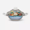 Cookware Pensofal White Diamond Vapsi 24 cm pot with two handles and lid