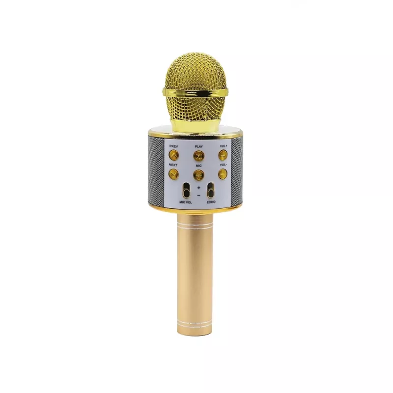 Microphone MANTA MIC10-G Gold cardioid portable — cardioid condenser, handheld design