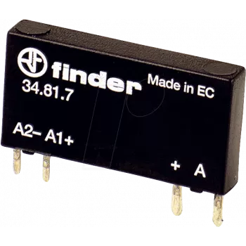 FIN 34.81 05-240 - Plug-In Relay 1 Normally Open Contact 2A 5VDC/240VAC (34.81.7.005.8240)