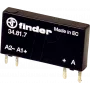 FIN 34.81 05-240 - Plug-In Relay 1 Normally Open Contact 2A 5VDC/240VAC (34.81.7.005.8240)