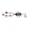 Video Cable Adapter DeLOCK 62959 HDMI USB DVI-I VGA 0.135m