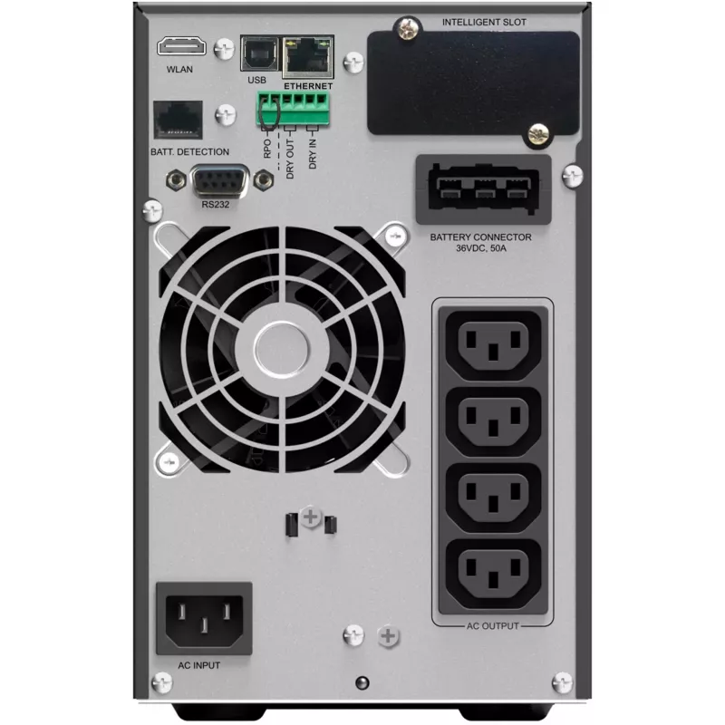 PowerWalker VFI 1500 ICT IoT Double-conversion (Online) 1.5 kVA 1500 W 4 AC outlet(s)