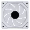 LIAN LI UNI FAN SL-INF 120 ARGB Reverse Blade PWM Fan Kit - 6 Pack, White