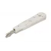 Krone punch tool Extralink NT-T002, hardened steel blade, plastic handle, lock function, grey/white