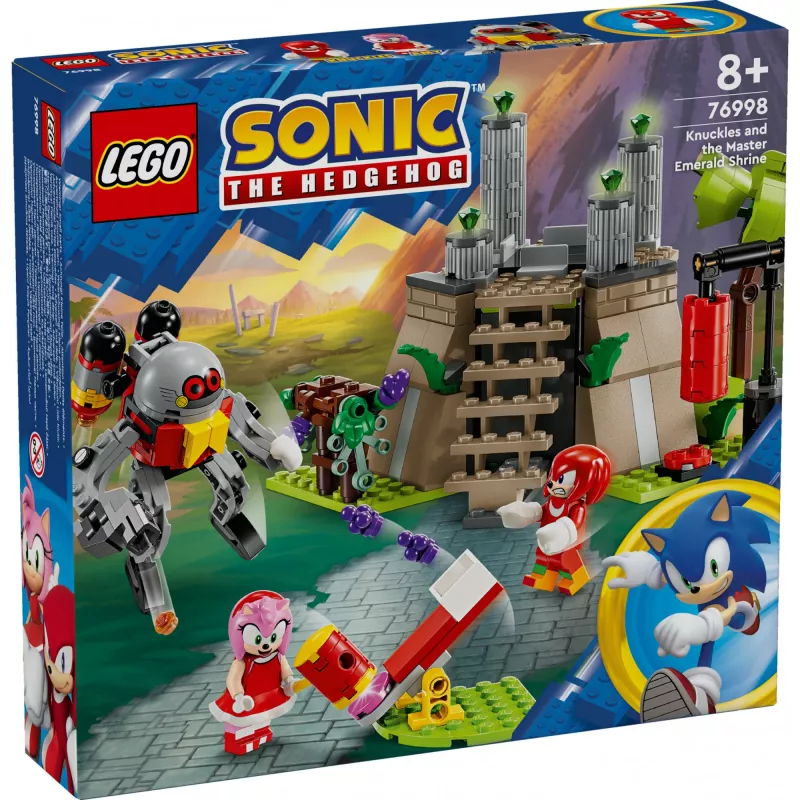 LEGO SONIC THE HEDGEHOG 76998 Knuckles and the Master Emerald Shrine