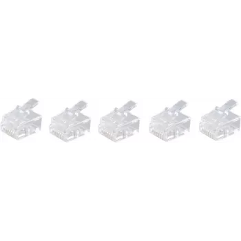 Wire connector RJ-12 ShiverPeaks BS72050-5 White
